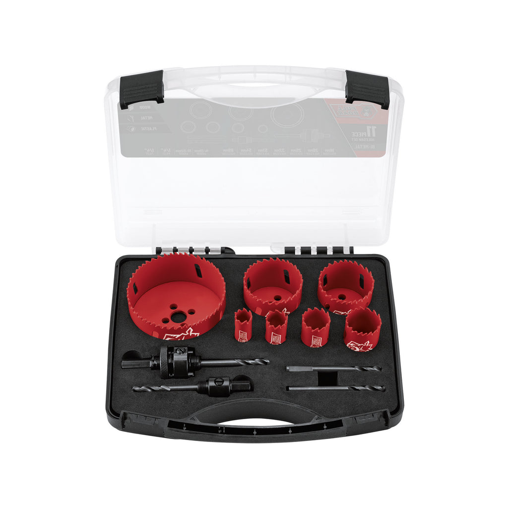 Full Boar 11 Piece Bi-Metal Holesaw Set FBBMHS-GK11 - Image 2 of 3