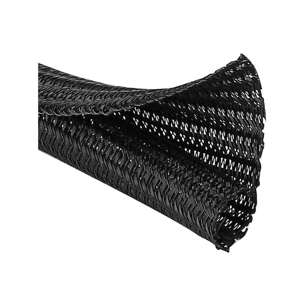 Click 13mm x 2m Braided Wrap Cable Management Sleeve