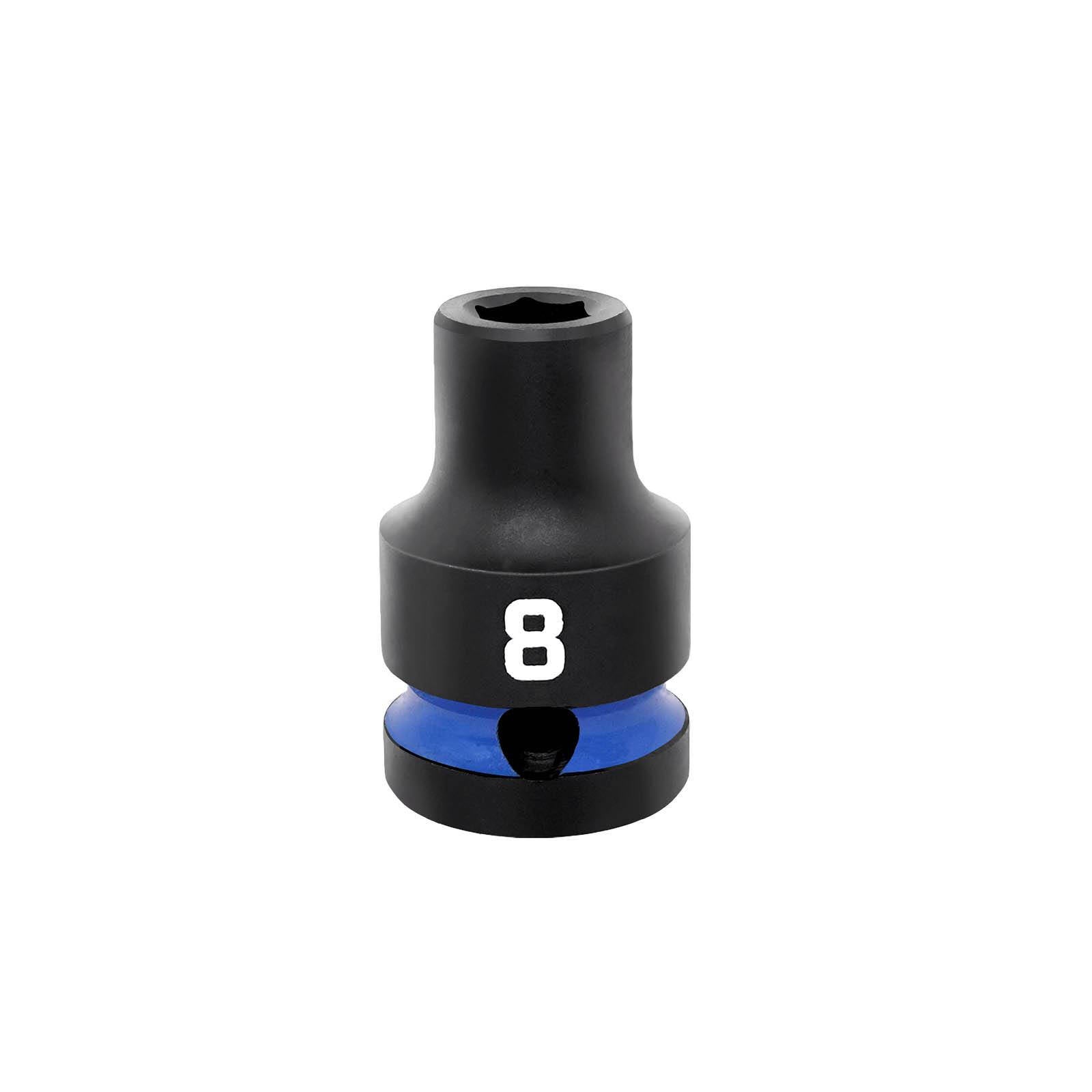 Kincrome 8mm 1/2” Square Drive Impact Socket - Image 1 of 1