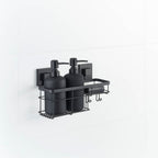 Fusion-Loc 26kg Black Matte Suction Combo Shower Caddy - Image 2 of 7