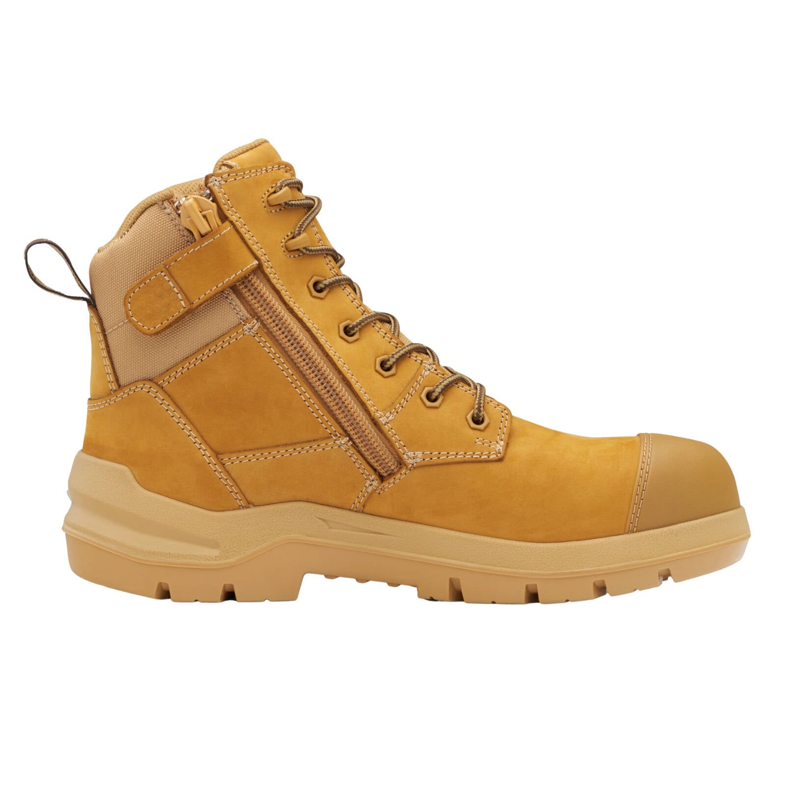 Blundstone Unisex Wheat #7560 DuraFit Zip-Side Safety - UK Size 13 - Image 2 of 10