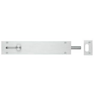 Delf Trade 150mm Satin Chrome Door Drop Bolt
