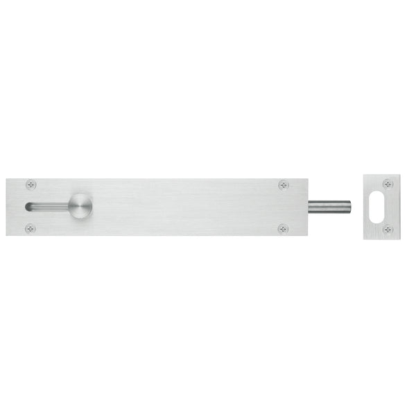 Delf Trade 150mm Satin Chrome Door Drop Bolt
