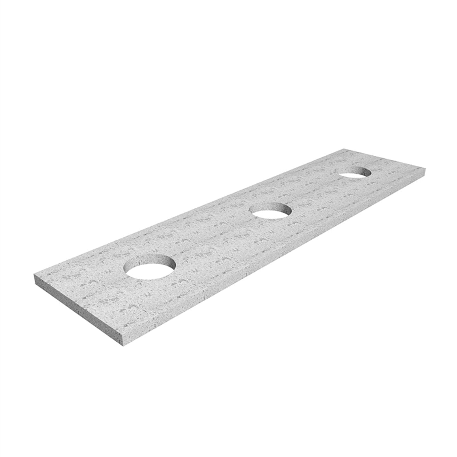 Dunnings 140 x 40mm Galvanised Metal Plate - Image 1 of 1