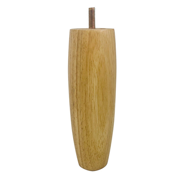 Adoored 66 x 200mm Lacquered Wood Round Furniture Leg
