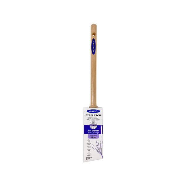 Monarch Expertech 38mm X-Tech Oval Angle Paint Brush - 38mm