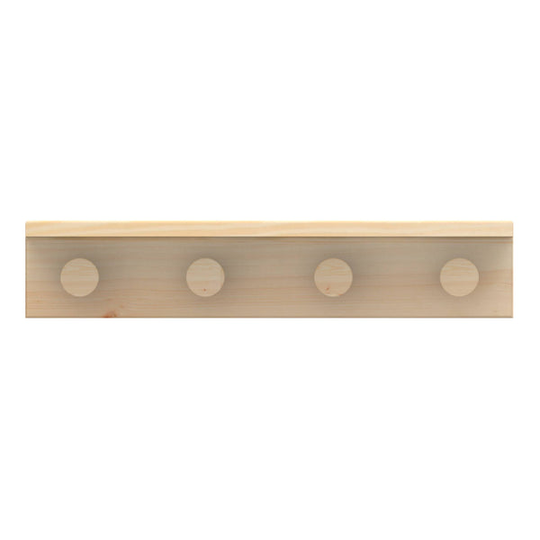 MODE 4 Timber Hooks On Pine Board With Shelf
