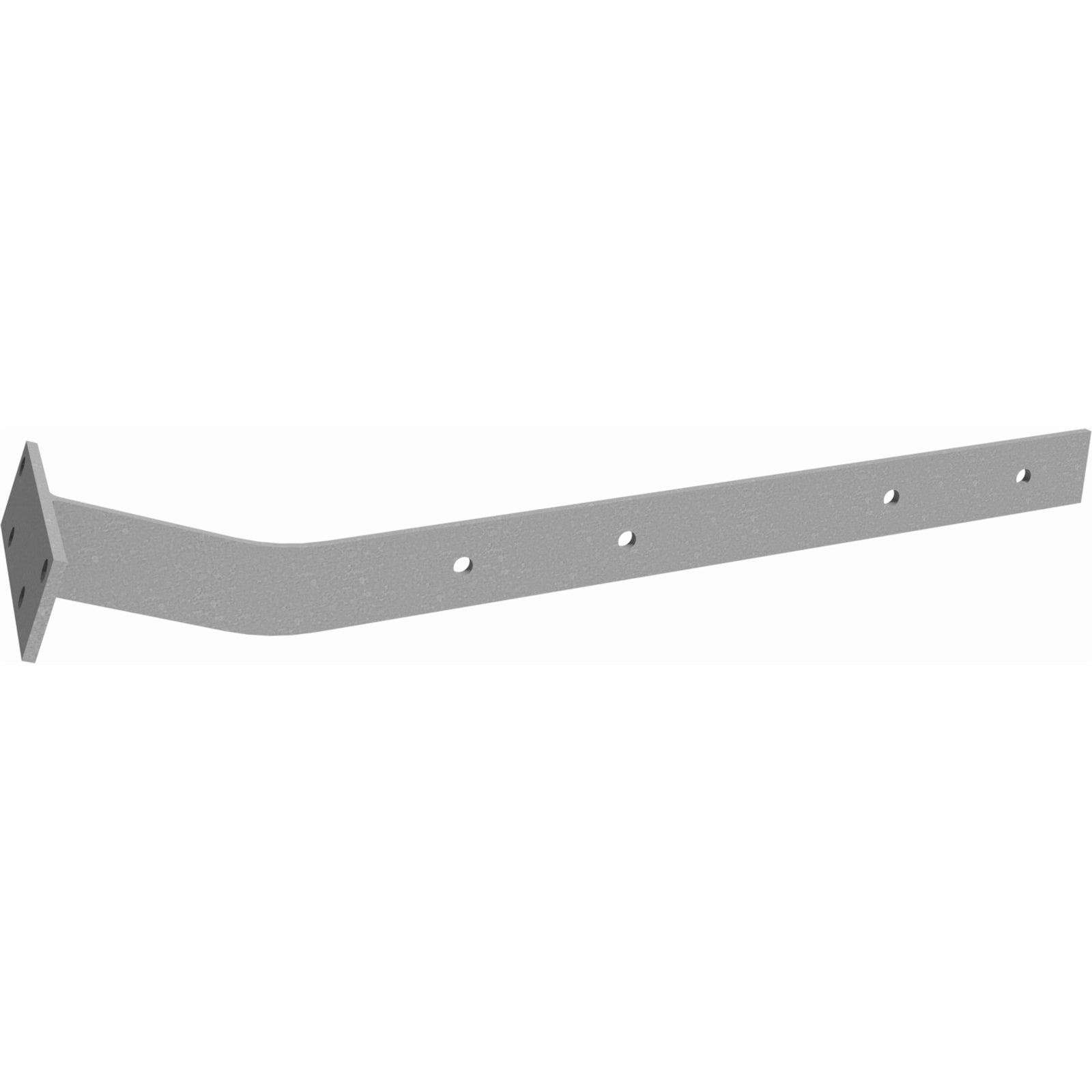 Dunnings 22° Galvanised Extended Fascia Bracket - Image 1 of 1
