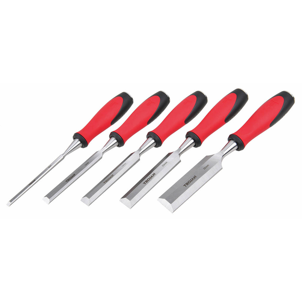 Trojan 5 Piece Chisel Set - Image 1 of 4