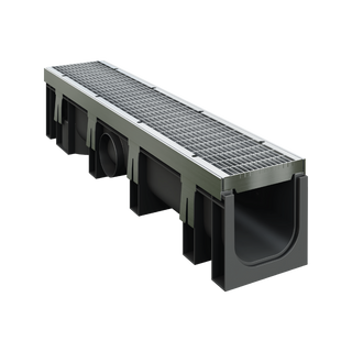 Everhard DuraDRAIN 150 Series Channel & Galvanised Steel Class B Grate
