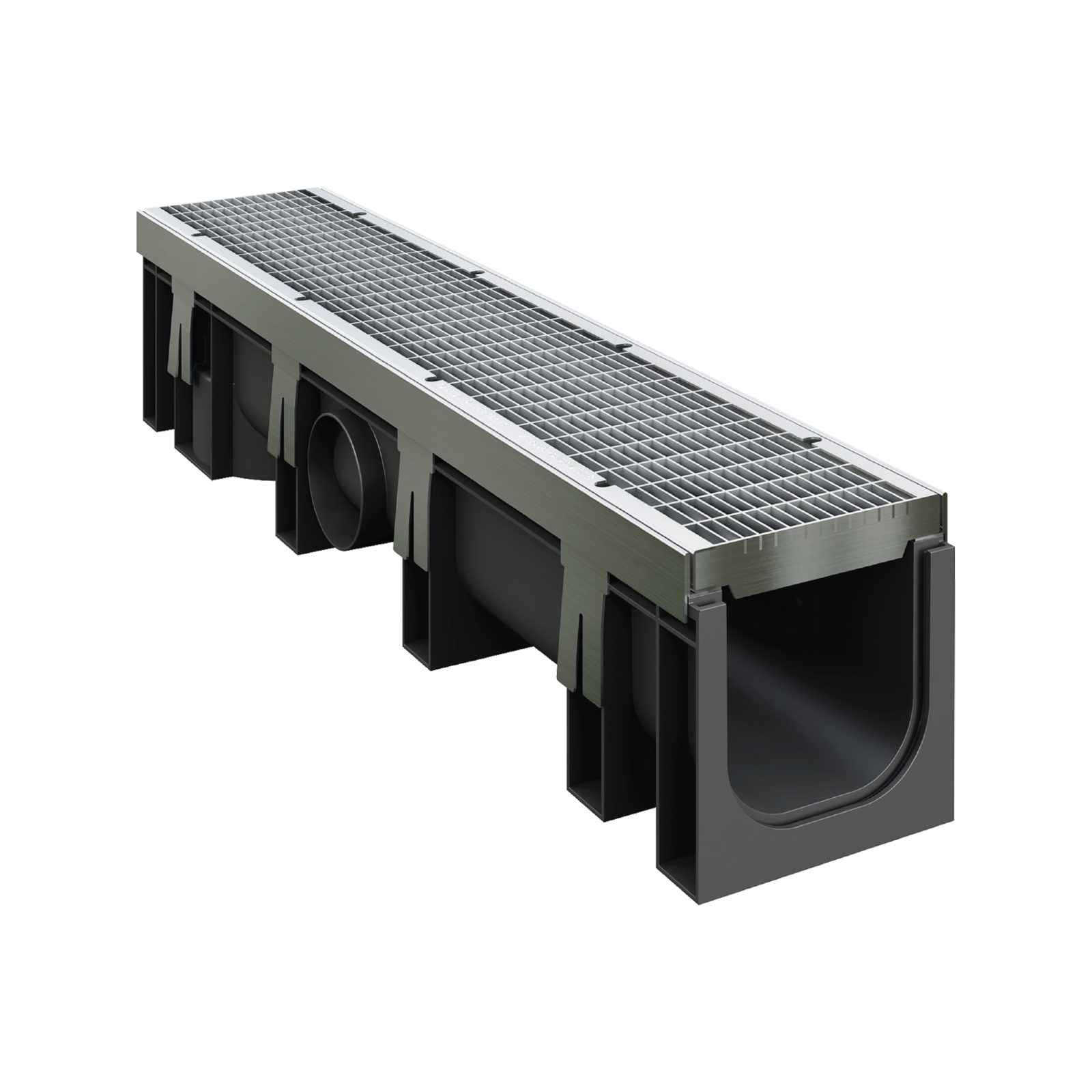 Everhard DuraDRAIN 150 Series Channel &amp; Galvanised Steel Class B Grate - Image 1 of 4
