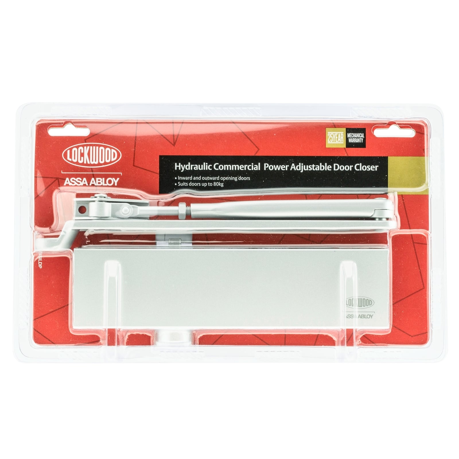 Lockwood Silver 7724 Series Door Closer - Image 1 of 1