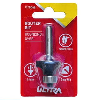 Ultra 6.4 x 6mm Round Router Bit