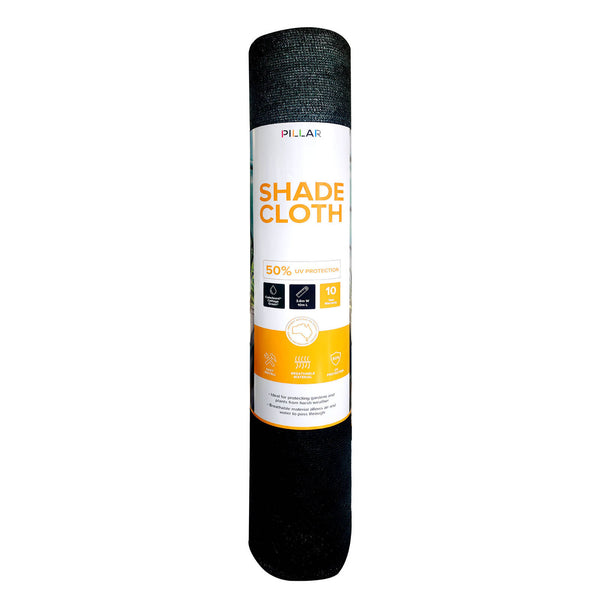 Pillar 3.66 x 10m Green 50% Shade Cloth