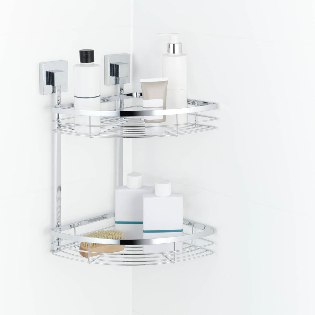 Fusion-Loc 26kg Stainless Steel Double Corner Shower Caddy - Image 2 of 5