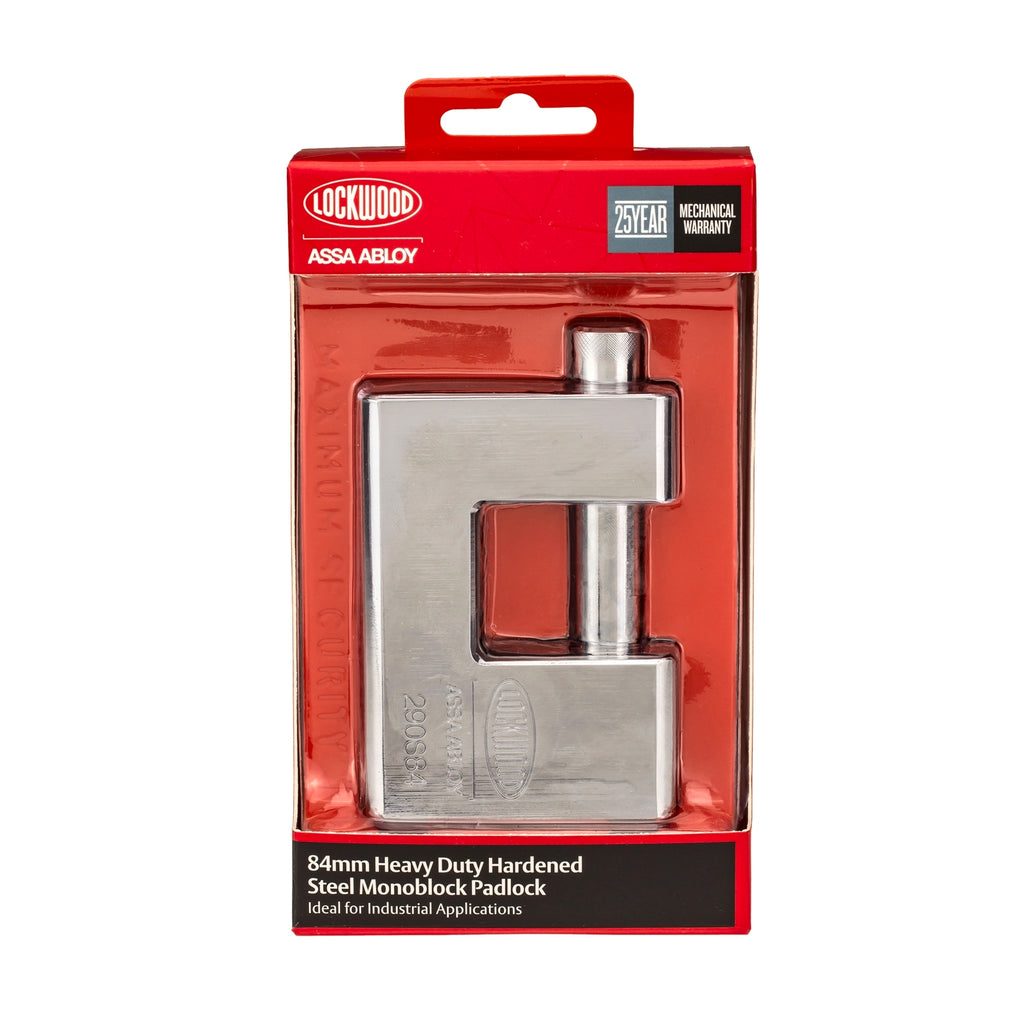 Lockwood 96mm Hardened Steel 290 Series Monoblock Padlock - Image 4 of 4
