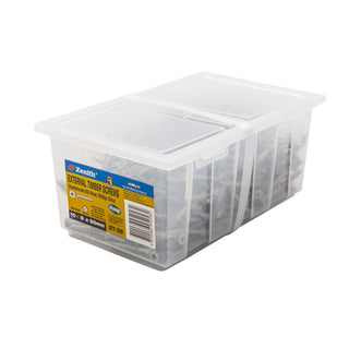 Zenith 10 - 8 x 50mm Galvanised Countersunk Rib Head Timber Screws - 500 Pack