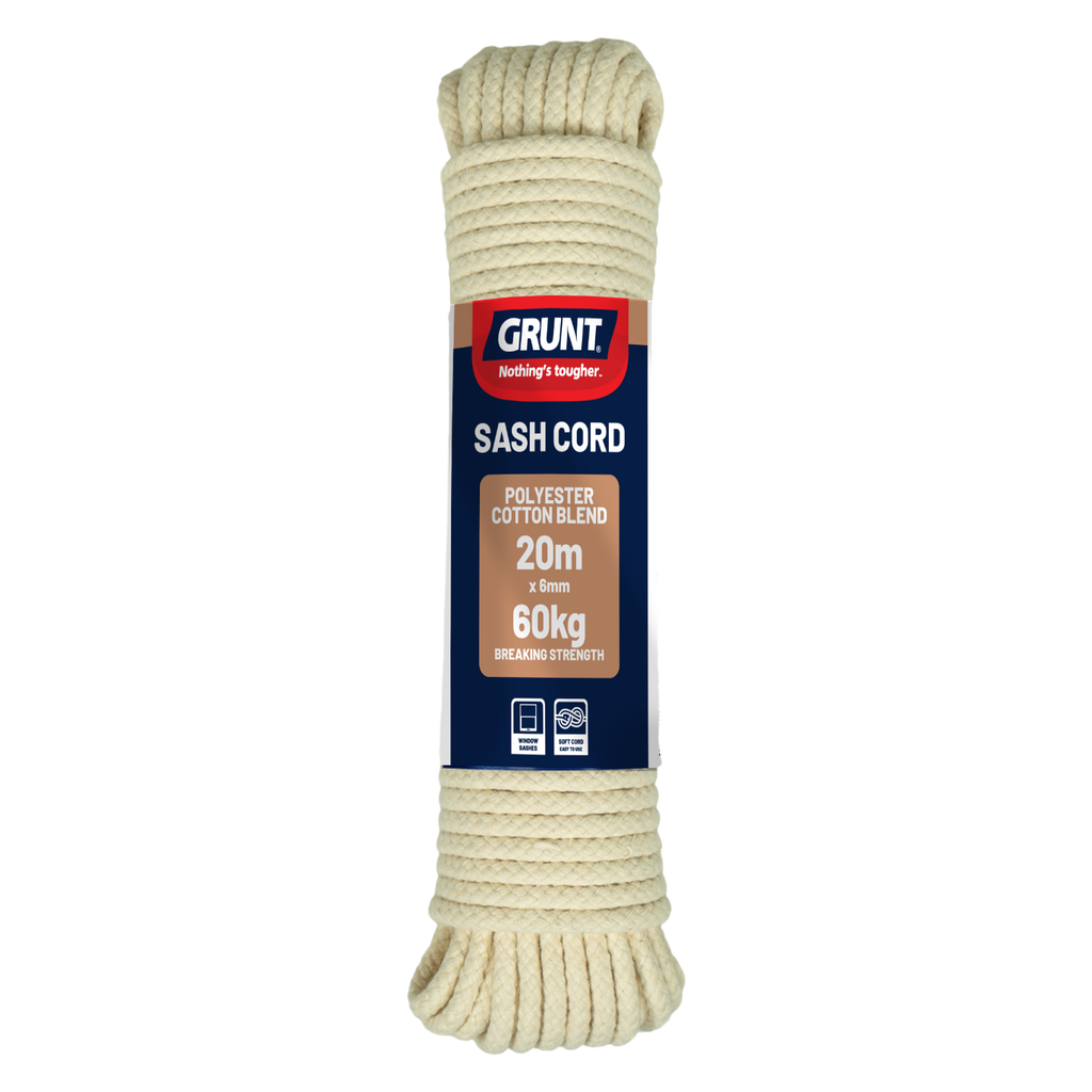 GRUNT 6mm x 20m Polyester Cotton Sash Cord - Image 5 of 8