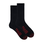 Tradie Men's Black Wool Crew Socks 2 Pack Size 7-10 - Image 3 of 7