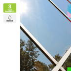 Pillar 0.9 x 2m Mirror Tint Static Window Film - Image 3 of 5