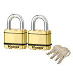 Master Lock 50mm Excell Padlock - 2 Pack - Image 1 of 20
