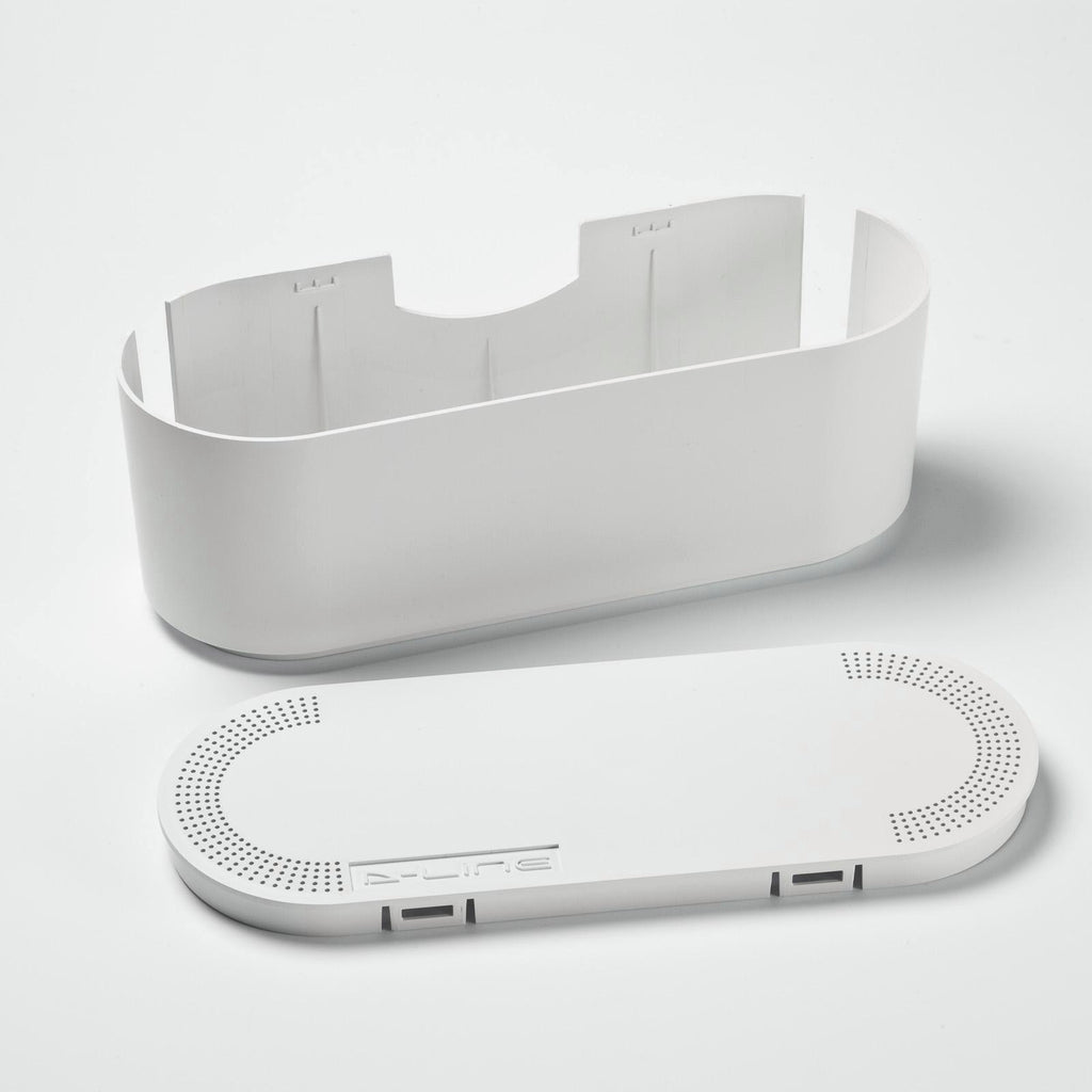 D-Line Small White Management Box Cable Tidy Unit - Small - Image 9 of 19