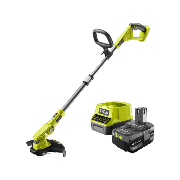 Ryobi 18V ONE+ 25/30cm 4.0Ah Cordless Line Trimmer Kit