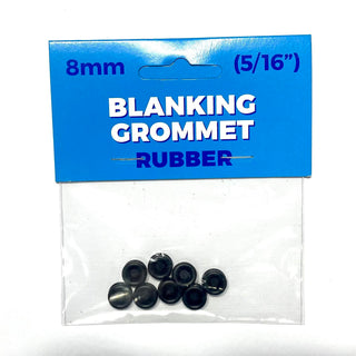 Premier Blue 8mm Rubber Blanking Grommet