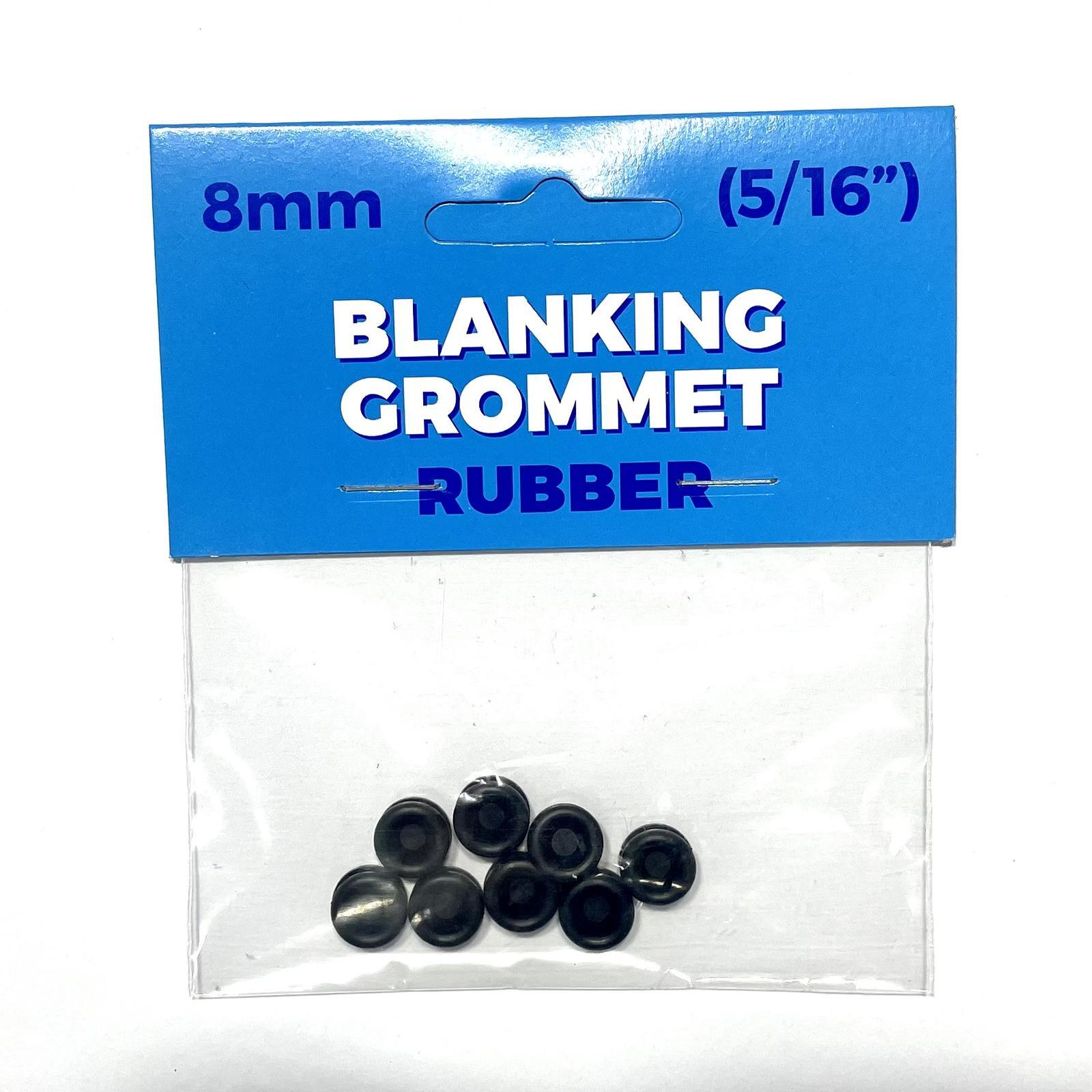 Premier Blue 8mm Rubber Blanking Grommet - Image 1 of 4