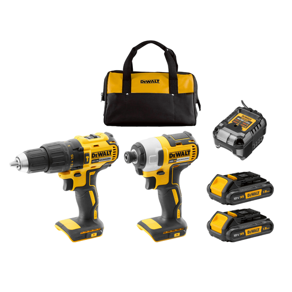 DeWALT 2 Piece 18V Brushless Combo Kit