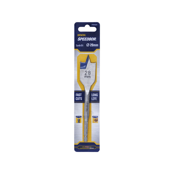IRWIN 28mm Blue Groove Spade Bit