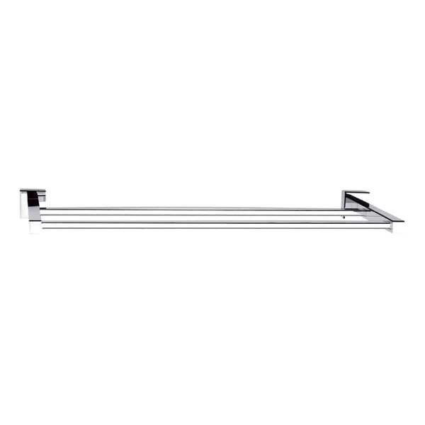 Mondella 620mm Chrome Rococo Double Towel Rail