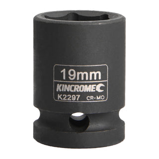 Kincrome 19mm 1/2” Square Drive Impact Socket