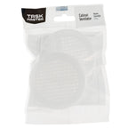 Taskmaster 53mm White Plastic Cabinet Ventilator- 2 Pack - Image 1 of 6