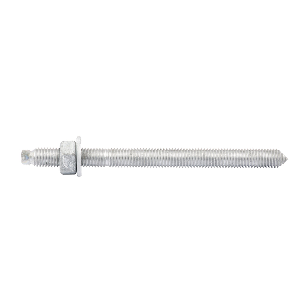 Ramset M12 x 160mm Chemset Anchor Stud Galvanised -  10 Pack - Image 2 of 2