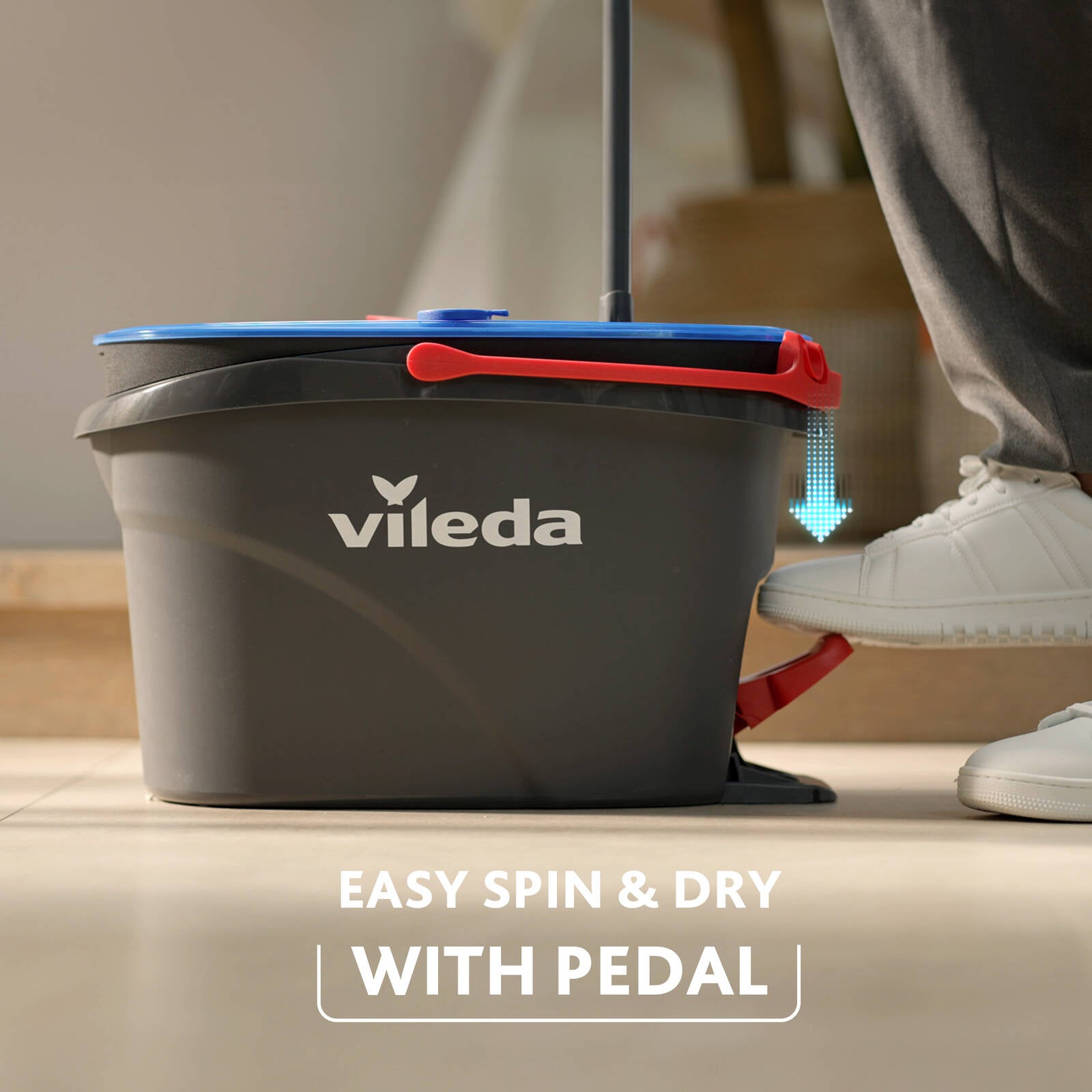 Vileda H2Pro Spin Mop And Bucket System - Image 2 of 9