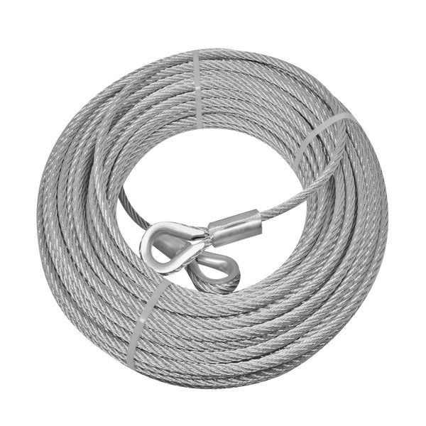 Pinnacle 5mm x 30m Galvanised Wire Rope with Loops