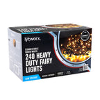 Lytworx 240 Warm White Connectable Heavy Duty Fairy Lights - Image 1 of 2