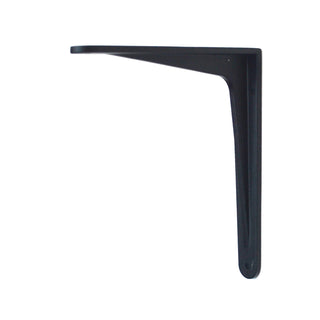 Carinya 190 x 165mm Black Cast Aluminium Bracket - Single