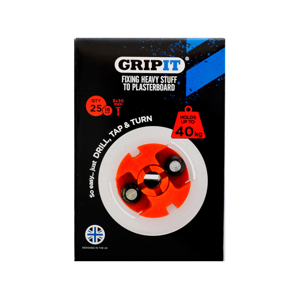 gripit red 25pk - package