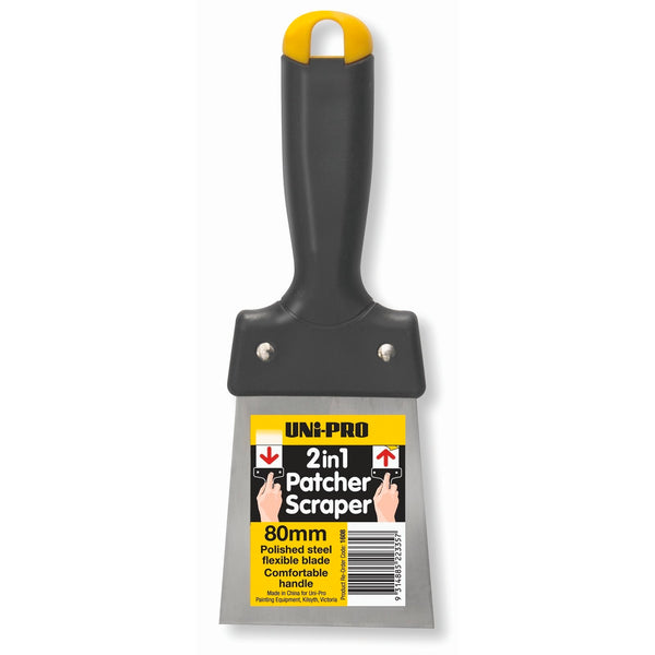 UNi-PRO 80mm 2 In 1 Patcher Scraper - 80mm