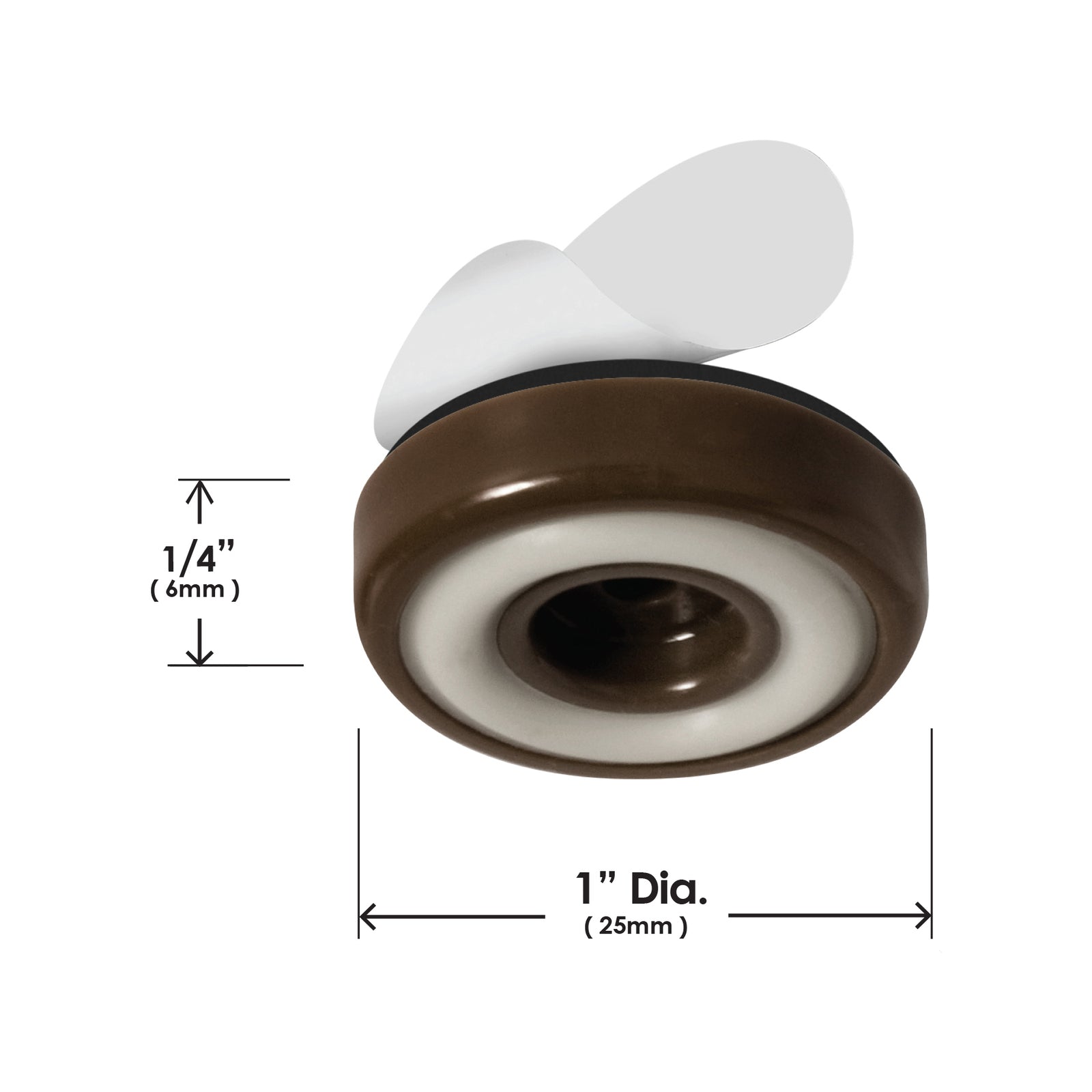 CB255o_Sliders-25mm-Diameter-Legs_Dimensional