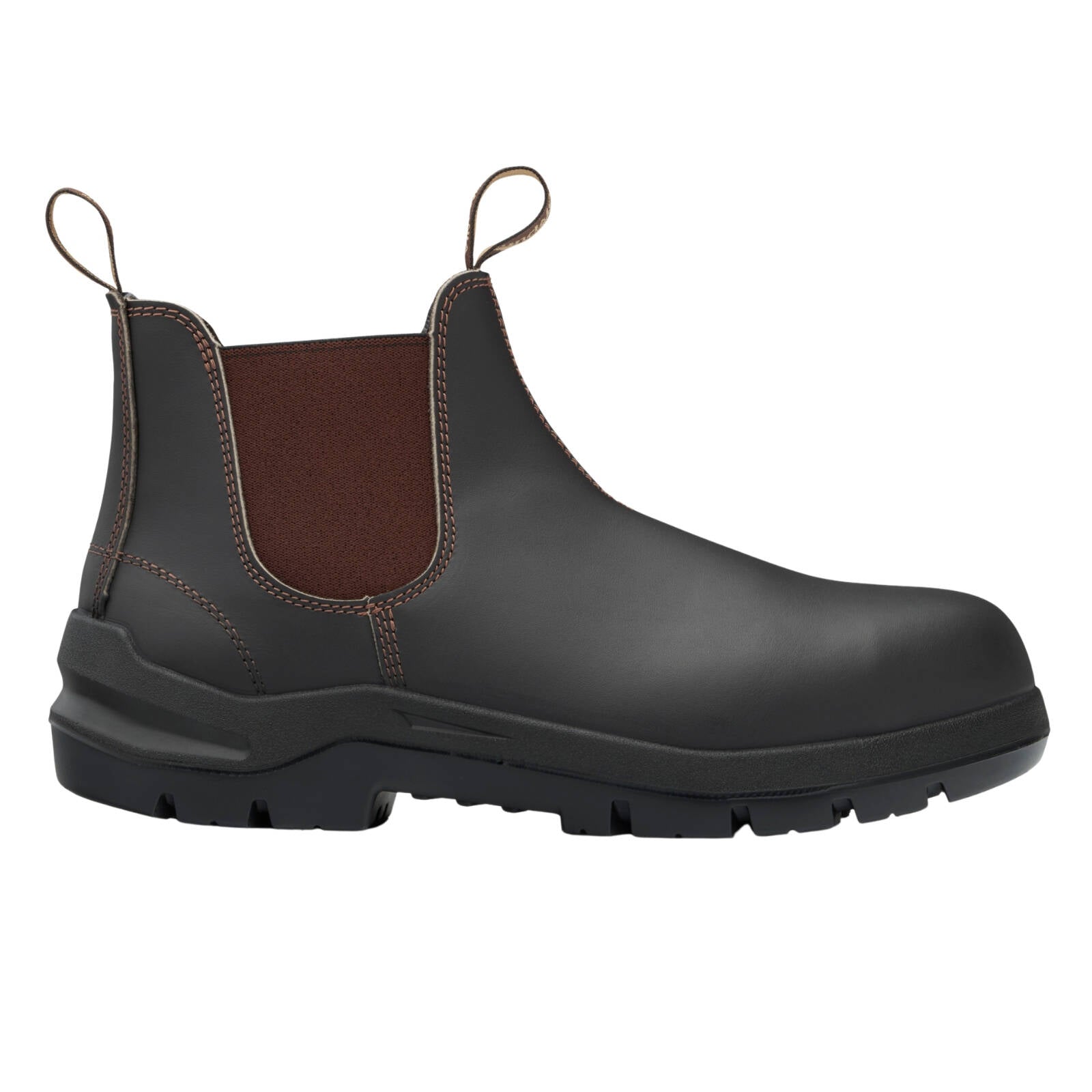 Blundstone Unisex Brown #7508 DuraFit Elastic-Side Safety - UK Size 10 - Image 8 of 11