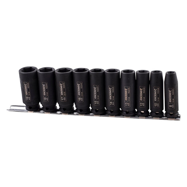 Kincrome 10 Piece 3/8" Drive Metric Deep Socket Set