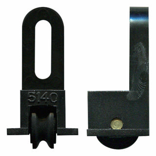 Rolltrak Adjustable Plastic Carriage And Acetal Roller - 2 Pack