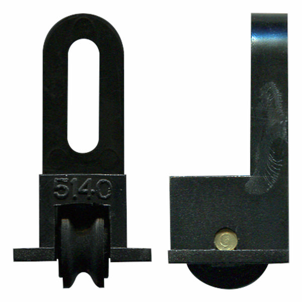 Rolltrak Adjustable Plastic Carriage And Acetal Roller - 2 Pack