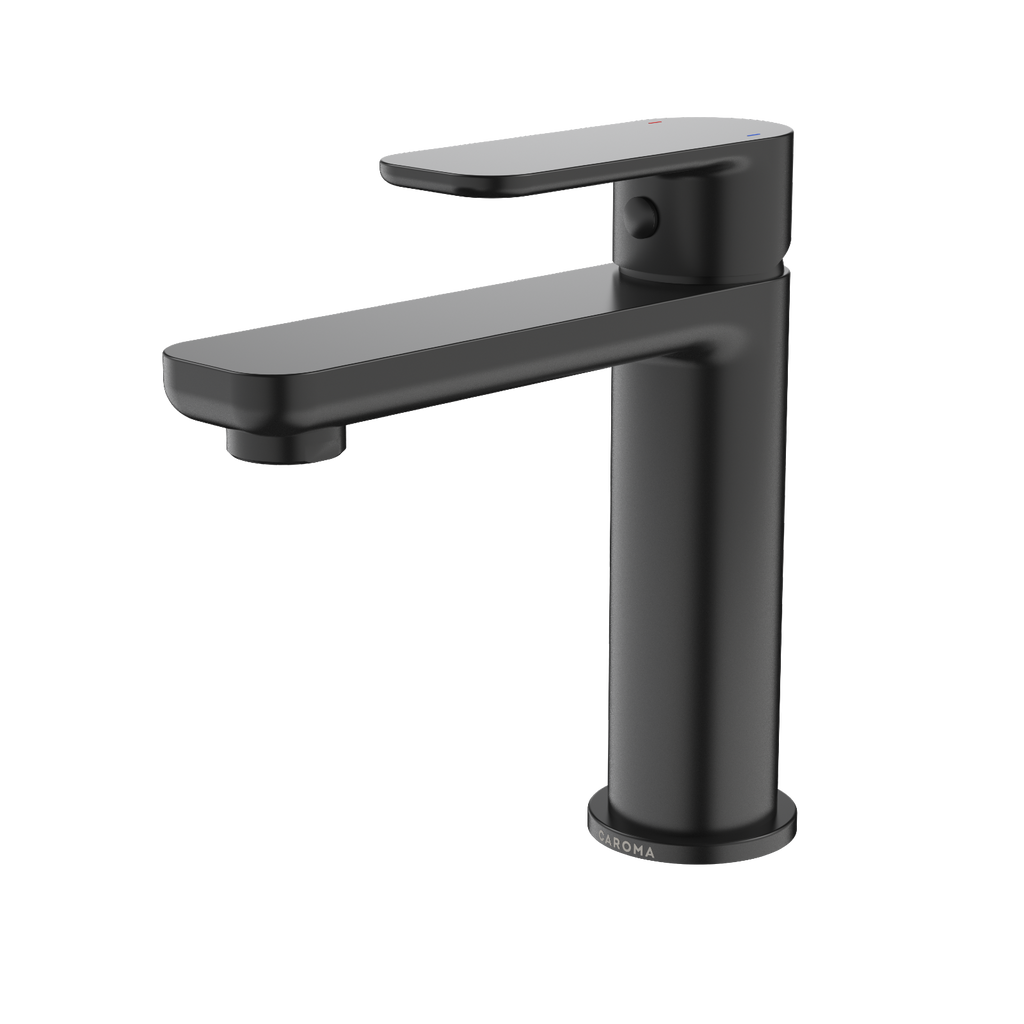 Caroma    Black Lead Free Luna Basin Mixer - Image 1 of 3