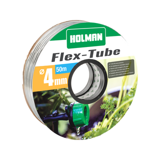 Holman 4mm x 50m Irrigation Drip Tube Flex Spool