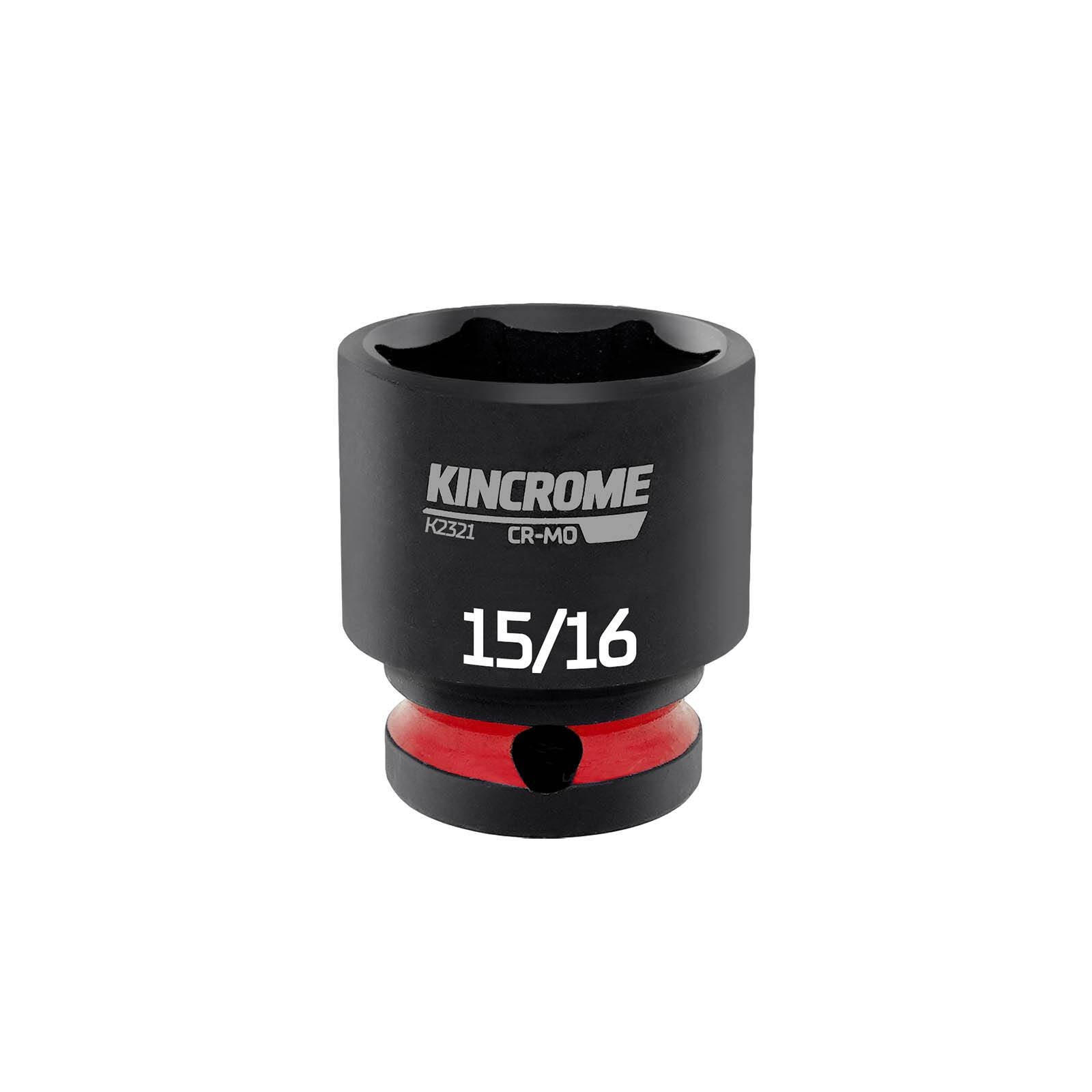 Kincrome 15/16" 1/2" Square Drive Impact Socket - Image 1 of 1