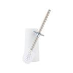 Barelli Matte White Plastic Toilet Brush &amp; Holder - Image 2 of 4